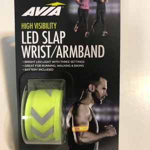 Avia High Visibilty LED Slap Wrist/Armband Light